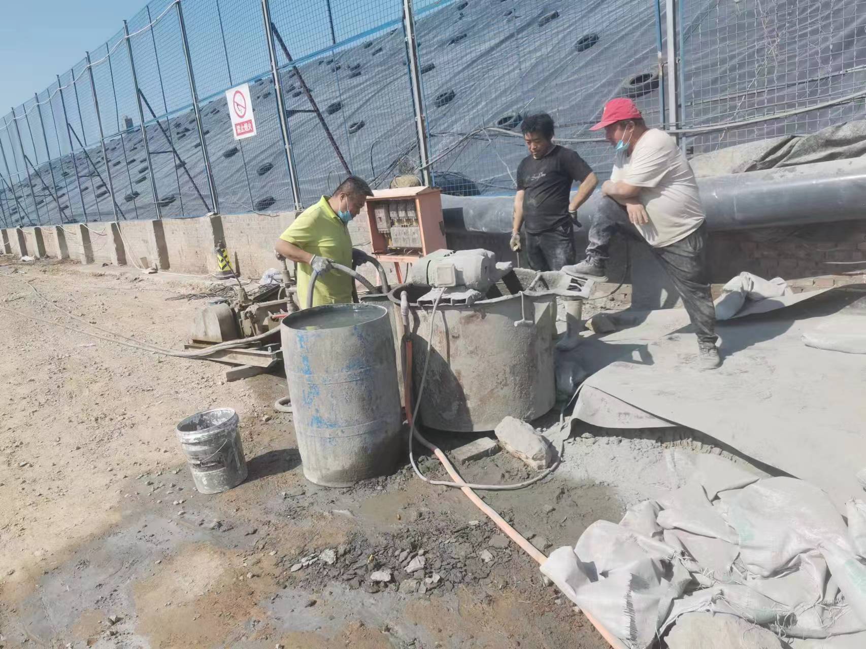 齐河袖阀管注浆